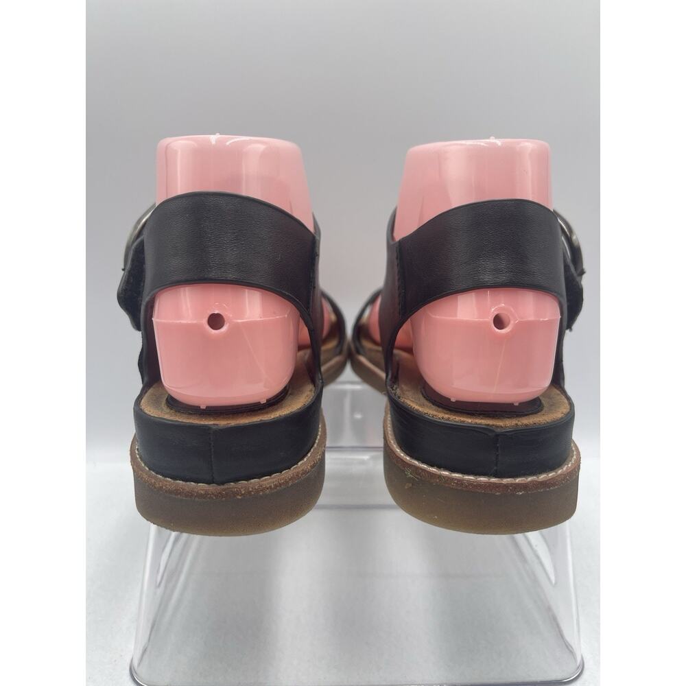 Sofft Bali Metallic Leather Sandals‎ Women Size 6M Black - Picture 5 of 16